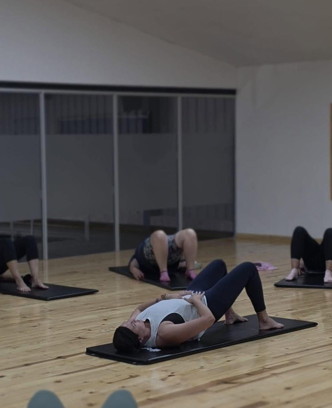 Pilates class