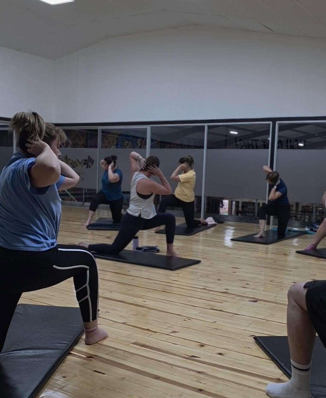 Pilates session